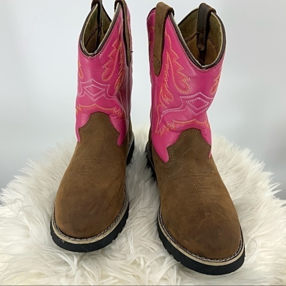 Itasca Leather Western rodeo style boot 6 - Picture 3 of 7
